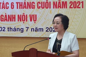 Bộ trưởng Nội vụ: Đột phá mạnh vào sắp xếp tổ chức các bộ...