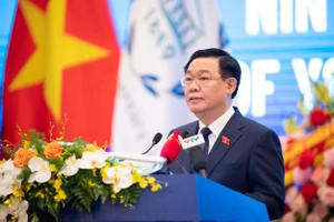 Chủ tịch Quốc hội Vương Đình Huệ. Ảnh: PHẠM THẮNG