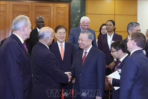 Tổng Bí thư tiếp trưởng đoàn chính đảng các nước thăm Việt Nam dịp Quốc khánh 2-9