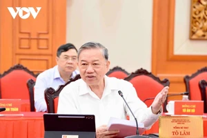 Tổng Bí thư chủ trì cuộc làm việc với Ban Thường vụ Đảng ủy Quốc hội