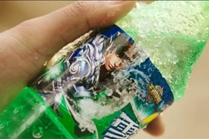 Uống nước giải khát giả coi chừng mang bệnh 