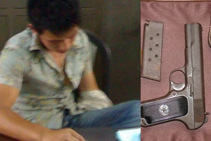 Dùng súng cướp 400.000 đồng (?) 