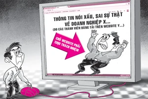 Tố cáo vì bị bêu xấu trên mạng