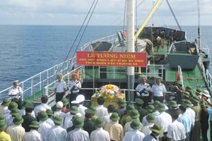 Vận động xây đền tưởng niệm 64 chiến sĩ hy sinh ở Gạc Ma