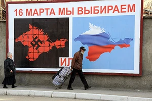 Quân đội Ukraine không can thiệp vào Crimea 