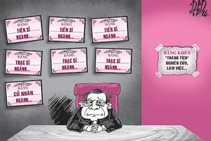 Tư duy trọng bằng cấp khiến tiến sĩ giấy leo cao