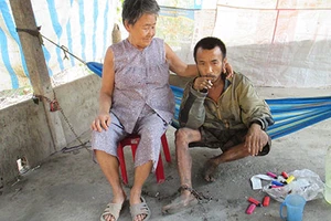 Hoàn cảnh thương tâm của một người lính 