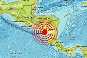 Động đất ở Nicaragua lan sang nhiều nước 