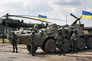 Quân đội Ukraine chuẩn bị càn quét Donetsk