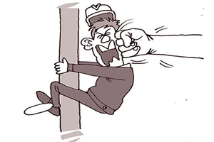 Trút giận vào thợ điện! 