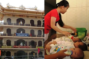 Truy tìm nghi can vào chùa bắt cóc trẻ 