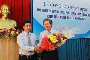 Huyện Hoàng Sa có chủ tịch mới