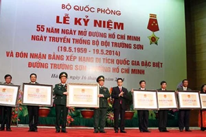 Đường Trường Sơn - đường Hồ Chí Minh là di tích quốc gia đặc biệt