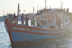 Tặng 25 tỉ đồng giá trị bảo hiểm thân tàu cho 50 tàu cá ngư dân Lý Sơn