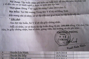 Nghe phổ biến pháp luật phải trả tiền