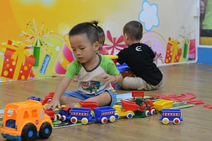 Phát triển kỹ năng cho bé qua trò chơi vận động