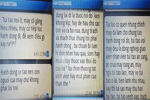 Cô giáo hoang mang vì tin nhắn hăm dọa