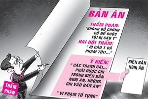 Bản án không được tiết lộ “nội tình nghị án”