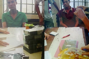 Bắt nhóm mua bán hơn 40 bánh heroin 