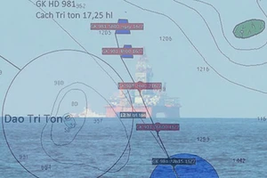 Giàn khoan trái phép đã ra khỏi vùng biển Việt Nam 