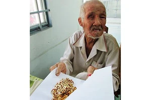 Đề nghị truy tố sáu bị can cướp vàng của ông lão ăn xin