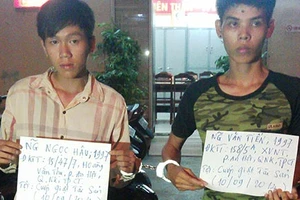 Vừa giật iPhone đã bị bắt