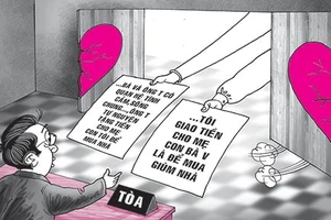 Gian nan xử... chia tay đòi quà!