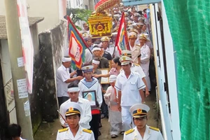 Truy điệu chiến sĩ hy sinh tại Nhà giàn DK1