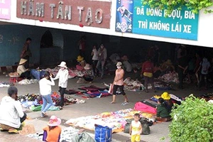 Kiểm tra hầm chui ở TP.HCM bị chiếm dụng