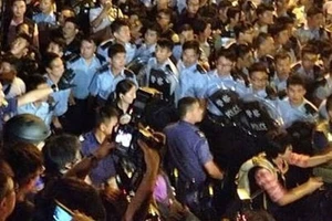 Cảnh sát Hong Kong bắt giữ 45 người biểu tình