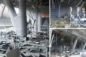 Tên lửa hủy hoại sân nhà của Shakhtar Donetsk 