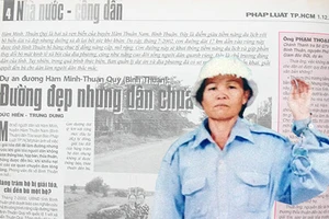 Làm đơn xin trả còng cho công an 