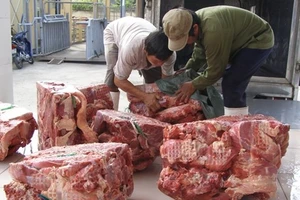 Tiêu hủy thêm 1.250 kg thịt bò bơm nước