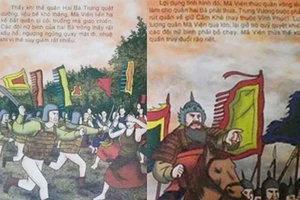 Sách vẽ quân của Mã Viện không mặc quần đã bị thu hồi