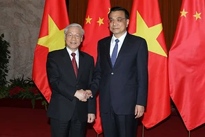 Việt Nam - Trung Quốc thúc đẩy hợp tác thực chất trên các lĩnh vực