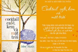 Ra mắt sách Cocktail, café, kem và mặt trời