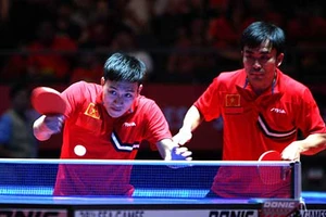 Bóng bàn: Đôi Tuấn Quỳnh - Anh Tú xuất sắc vào bán kết 