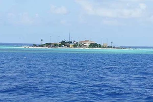 Du khách ở Trường Sa