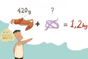 Ăn cua phải tọng cả dây!