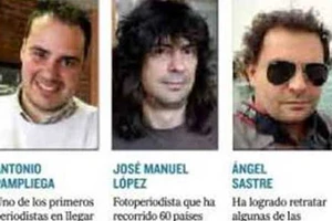 Đặc vụ Tây Ban Nha truy tìm ba nhà báo