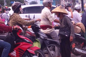 Người ăn xin tái xuất hiện ở TP.HCM