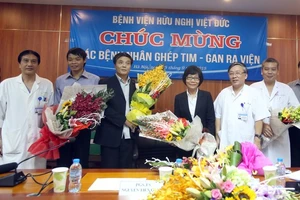 Hai bệnh nhân được ghép tạng ‘xuyên Việt’ xuất viện