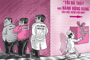 Chỉ BV Bình Chánh trả quà tặng, vì sao?