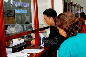 Hết khổ vì phiếu lý lịch tư pháp