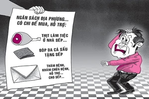 Đãi tiệc, tặng quà sếp bằng ngân sách