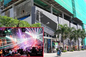 Trên đang xây cao ốc, dưới mở vũ trường