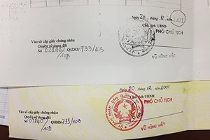 Chặn một vụ bán đất bằng giấy đỏ ‘dỏm’