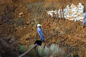 Đảm bảo an toàn tuyệt đối đường ống nước sông Đà