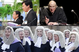 Thẩm phán sẽ mặc áo thụng đen khi xét xử