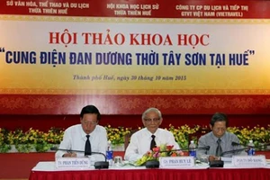 Nhiều cơ sở cho thấy có cung điện Đan Dương triều Tây Sơn